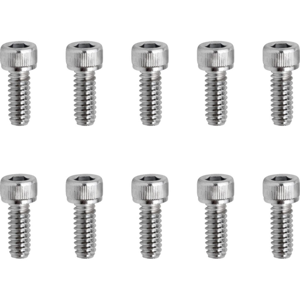 Drag Specialties - Bolts - Socket-Head - Replacement - Knurled/Coarse Thread - #10-24 x 1/2" - 10 Pack