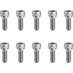 Drag Specialties - Bolts - Socket-Head - Replacement - Knurled/Coarse Thread - #10-24 x 1/2" - 10 Pack
