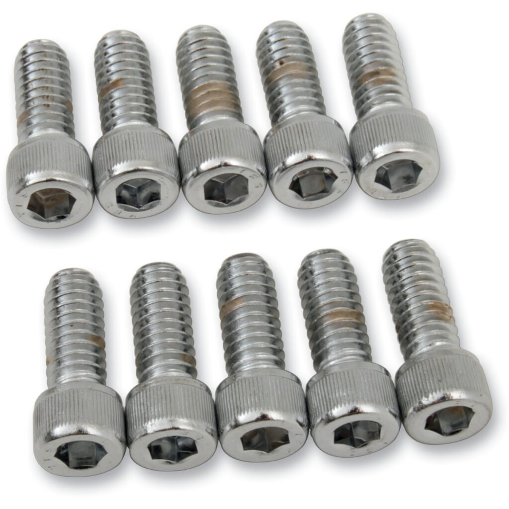 Drag Specialties - Bolts - Socket-Head - Knurled - 1/4-20 x 5/8"
