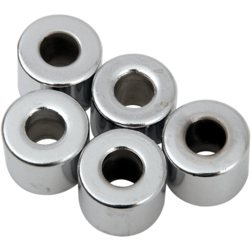 Drag Specialties - Spacer - Chrome - 1/4" x 5/8" x 1/2"
