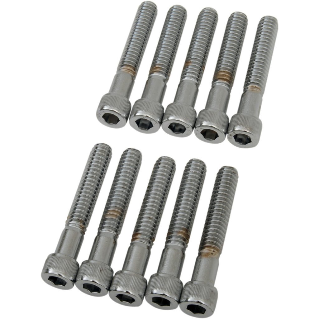 Drag Specialties - Bolts - Socket-Head - Knurled - 1/4-20 x 1-1/2"