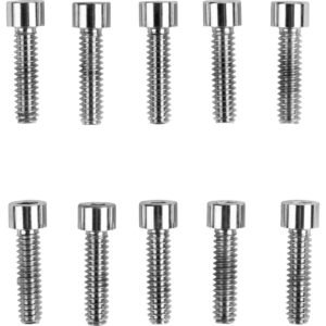 Drag Specialties - Bolts - Socket-Head - Replacement - Smooth/Coarse Thread - #10-24 x 3/4" - 10 Pack